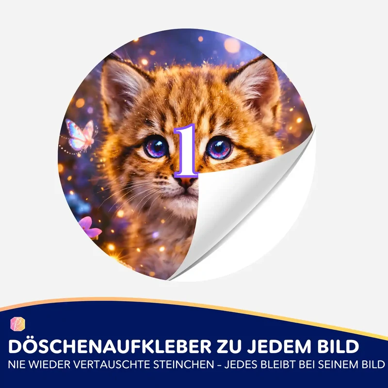 Döschenaufkleber - Blick der Wahrheit