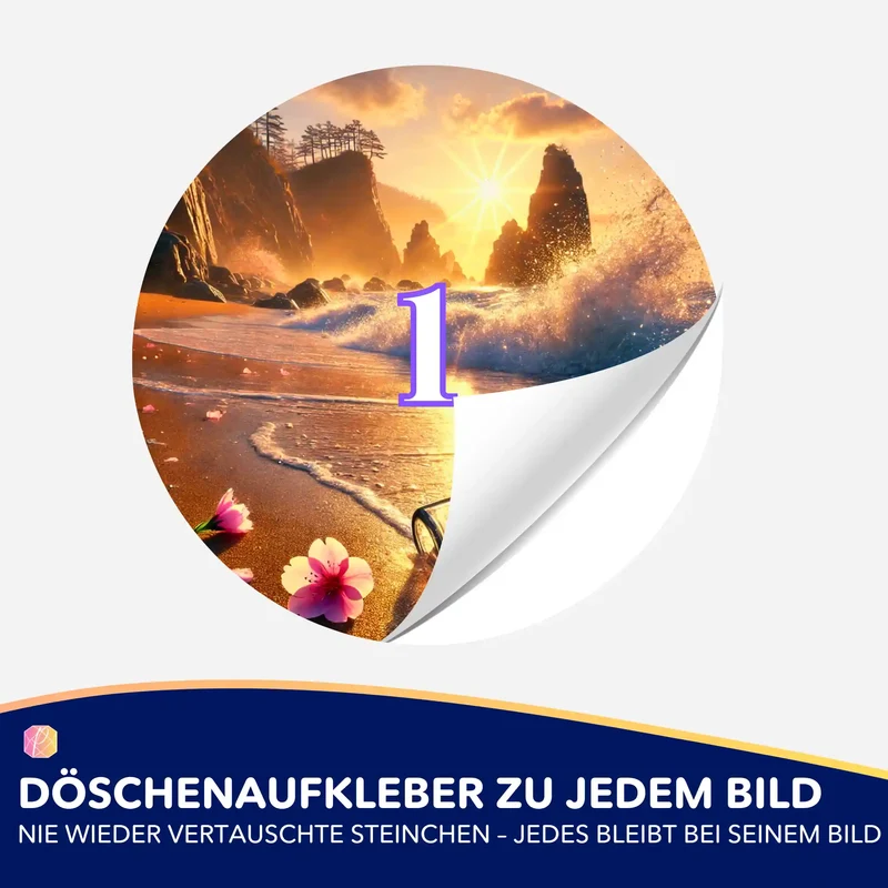 Döschenaufkleber - Was das Meer bewahrt