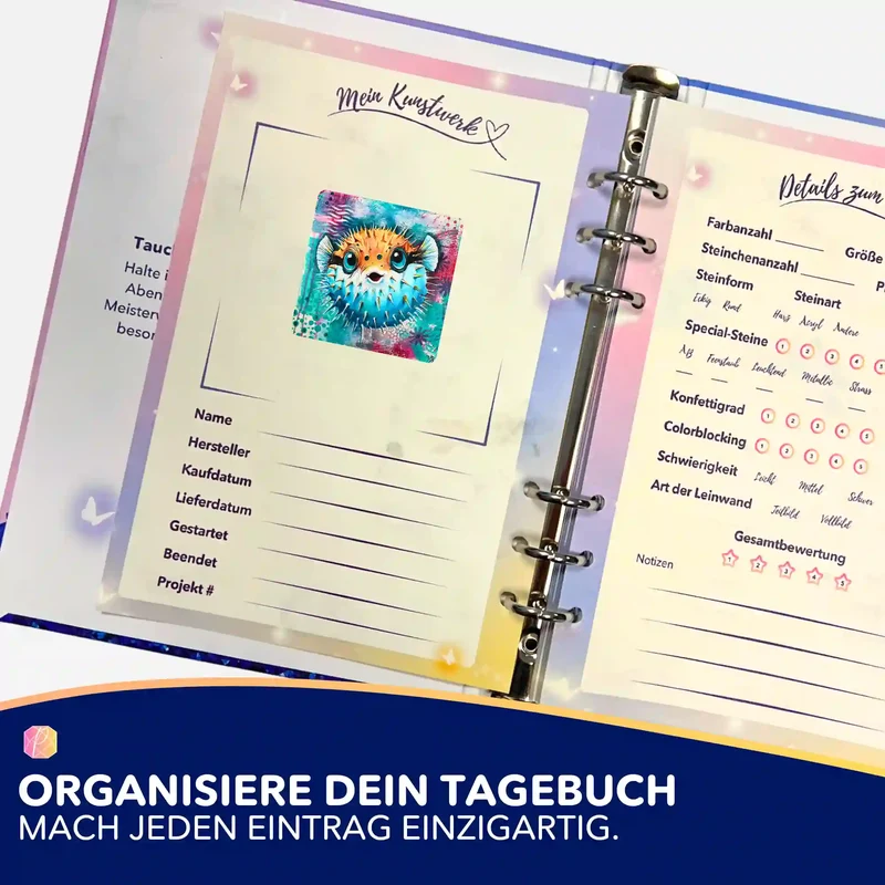 Aufkleber 5er-Set - Mut zur Größe