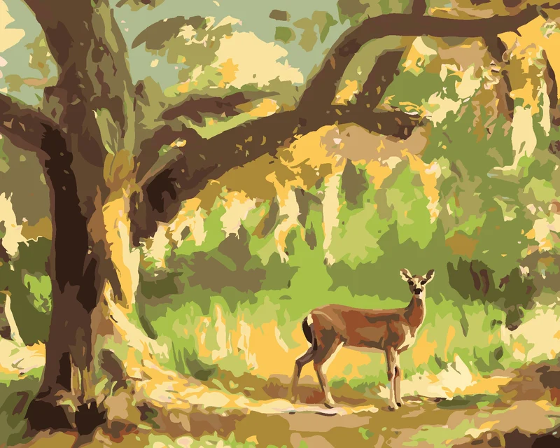 Diamond painting - RICKE UND BAUM (D. RUSTY RUST)