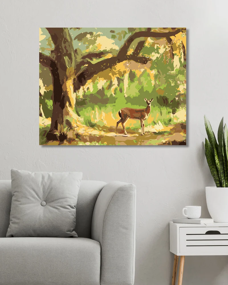 Diamond painting - RICKE UND BAUM (D. RUSTY RUST)