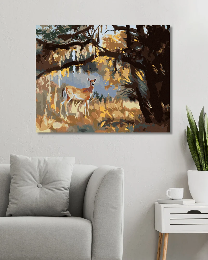 Diamond painting - RICKE UNTER EINEM BAUM (D. RUSTY RUST)