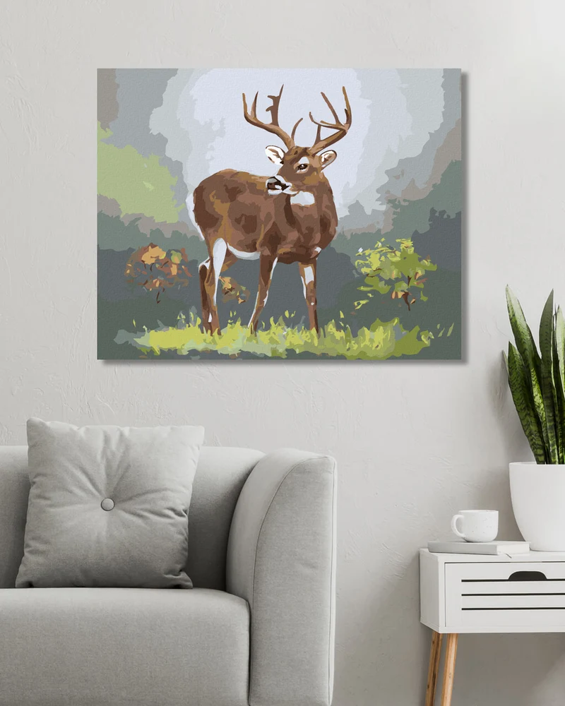 Diamond painting - HIRSCH (D. RUSTY RUST)
