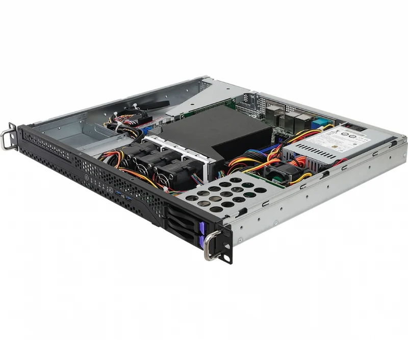 ASRock Rack 1U2S-B650 1U Rackmount Server Barebone - Single AMD EPYC 4004 - Short Depth - Single PSU