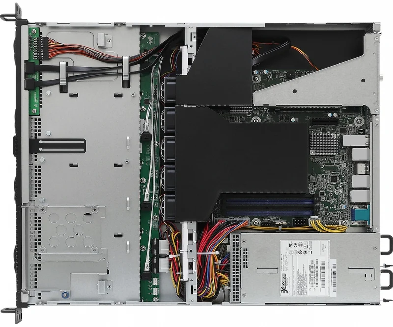 ASRock Rack 1U4LW-B650/2L2T RPSU 1U Rackmount Server Barebone - Single AMD EPYC 4004 - 4x Hot-Swap Bays - Dual PSU