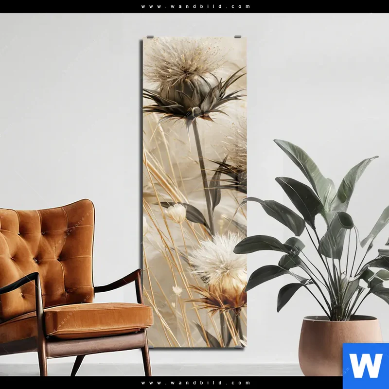 Acrylglasbild | Wildblumen | Schmal