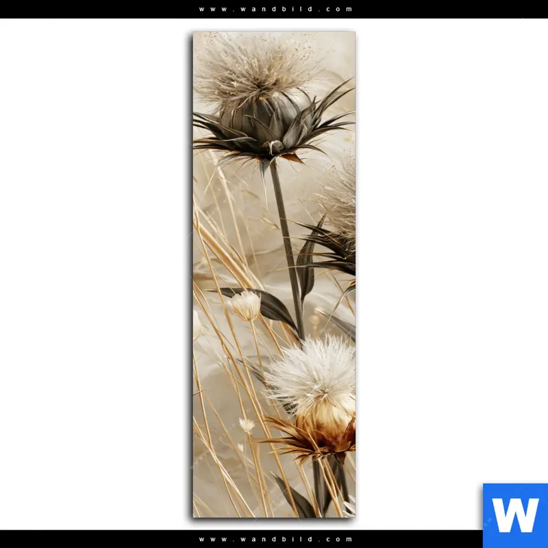 Acrylglasbild | Wildblumen | Schmal