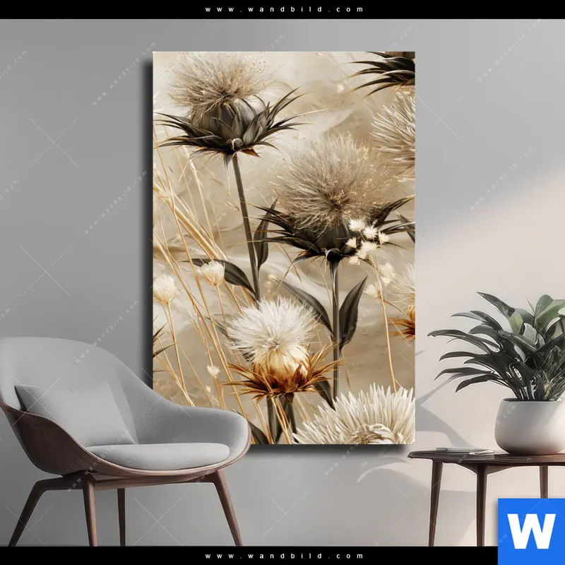 Leinwandbild | Wildblumen | Hochformat