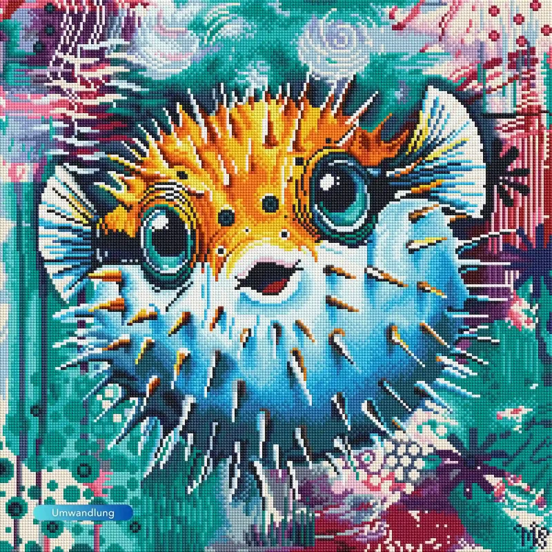 Diamond Painting - Mut zur Größe