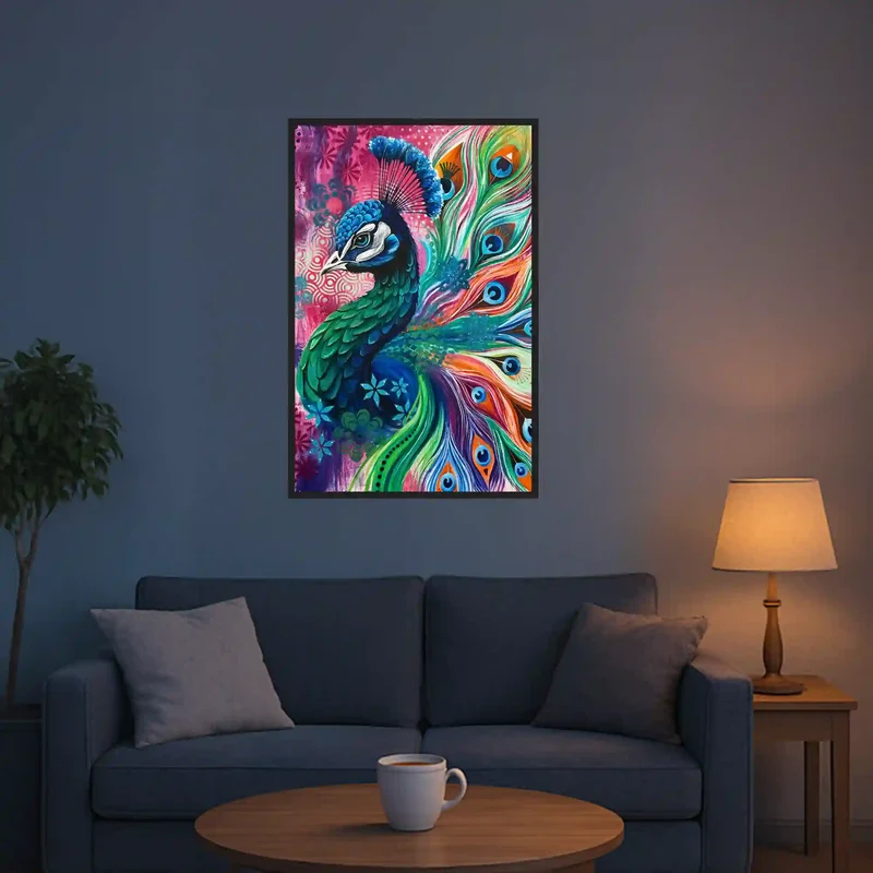 Diamond Painting - Majestät der Farben