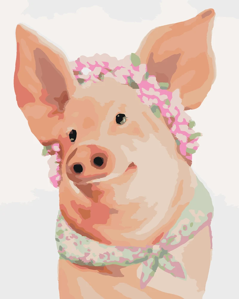Diamond painting - FERKEL (MYROSLAVA VOLOSCHUK)