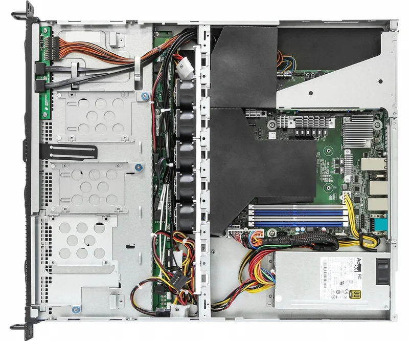 ASRock Rack 1U4LW-X570/2L2T 1U Rackmount Server Barebone - Supports AM4 Ryzen 5000 Series CPU - Single PSU