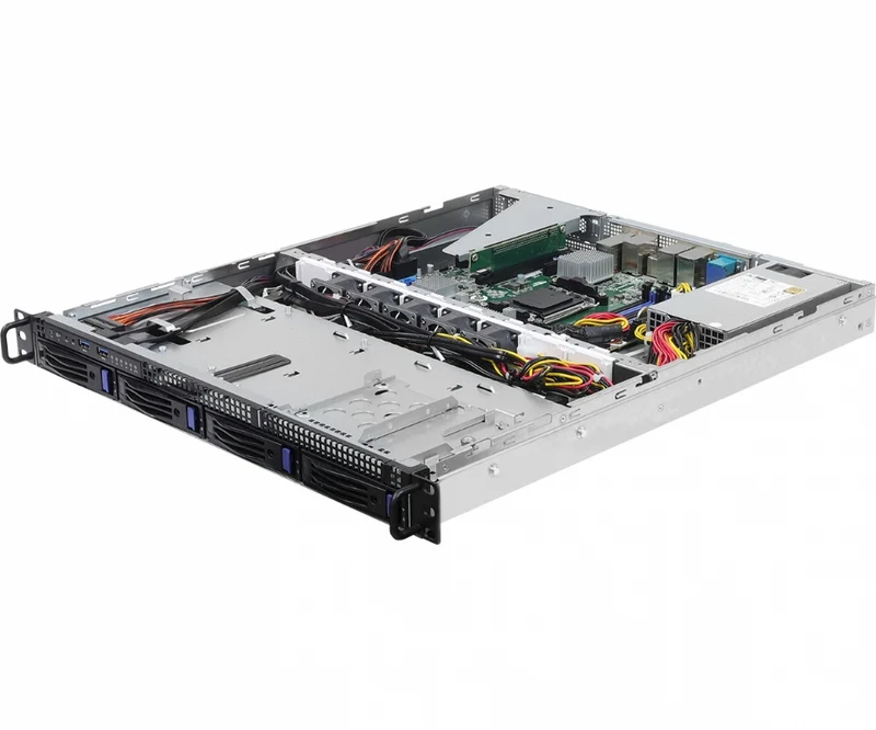 ASRock Rack 1U4LW-B650/2L2T 1U Rackmount Server Barebone - Single AMD EPYC 4004 - 4x Hot-Swap Bays - Single PSU
