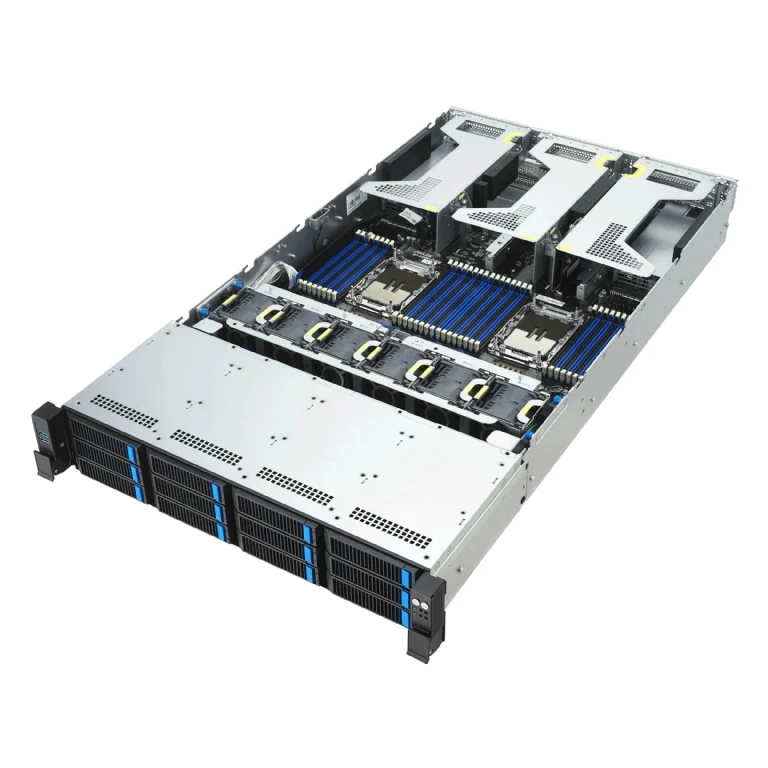 ASUS RS720-E12-RS12U 2U Rackmount Dual Intel Xeon 6 Scalable Server - 12x Hot-Swap Bays - Redundant PSU