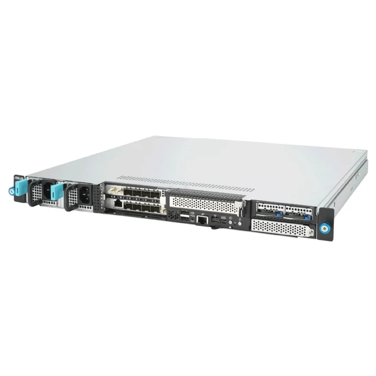 ASUS ESR1-511-X4TF 1U Rackmount Single Xeon 5th Gen Edge Server - Short Depth - Front IO - Redundant PSU