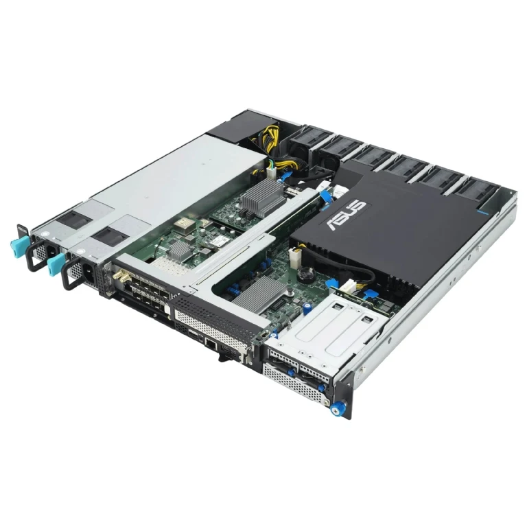 ASUS ESR1-511-X4TF 1U Rackmount Single Xeon 5th Gen Edge Server - Short Depth - Front IO - Redundant PSU