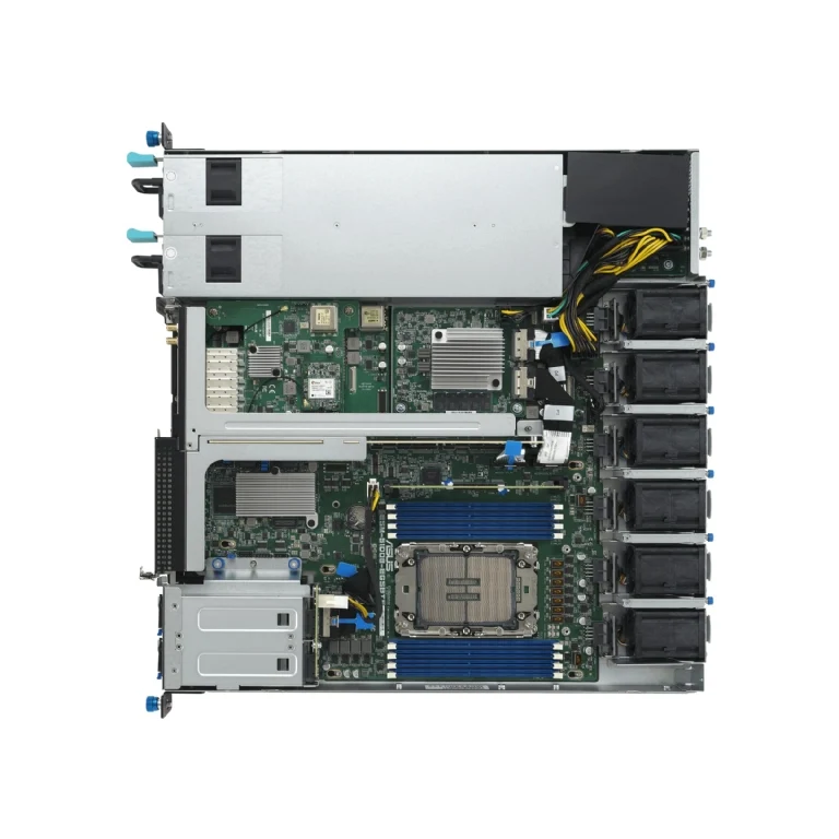 ASUS ESR1-511-X4TF 1U Rackmount Single Xeon 5th Gen Edge Server - Short Depth - Front IO - Redundant PSU