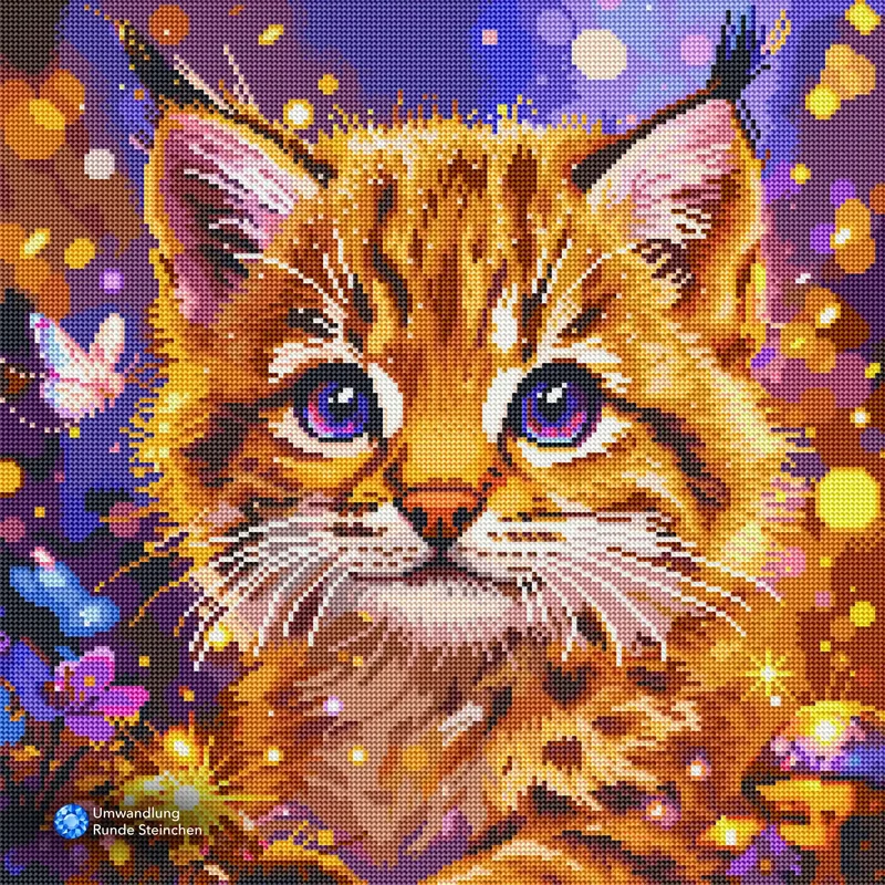 Diamond Painting - Blick der Wahrheit „Rund“
