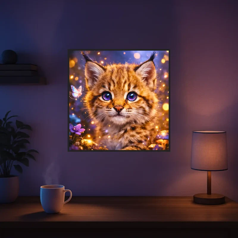 Diamond Painting - Blick der Wahrheit „Rund“