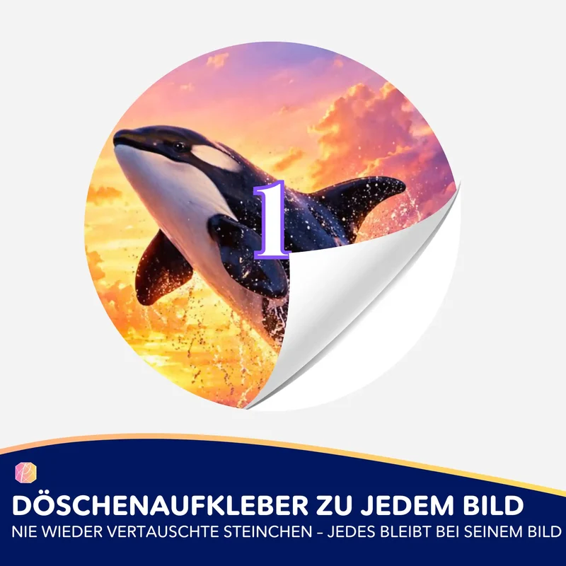 Döschenaufkleber - Grenzenlos