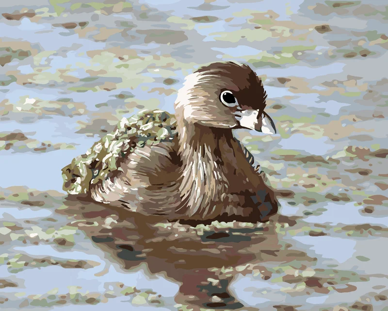 Diamond painting - LAPPENTAUCHER (D. RUSTY RUST)