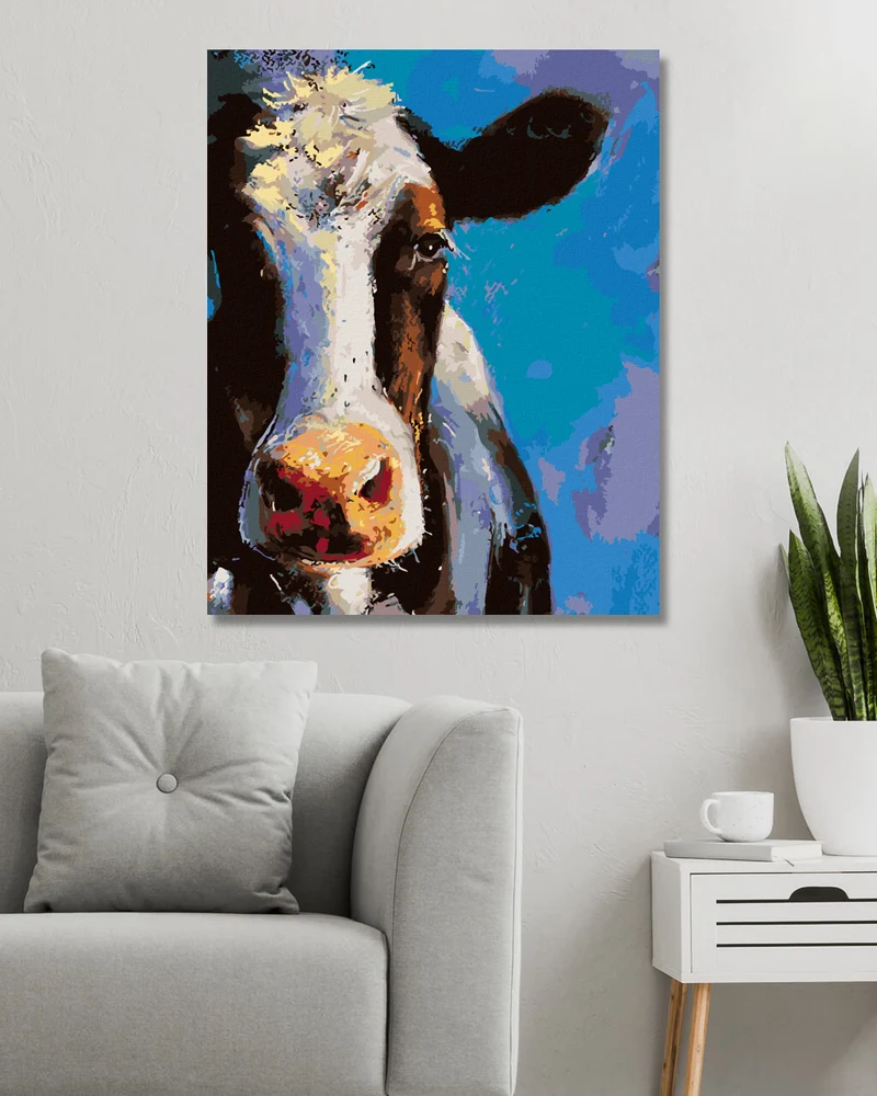 Diamond painting - PORTRÄT EINER KUH