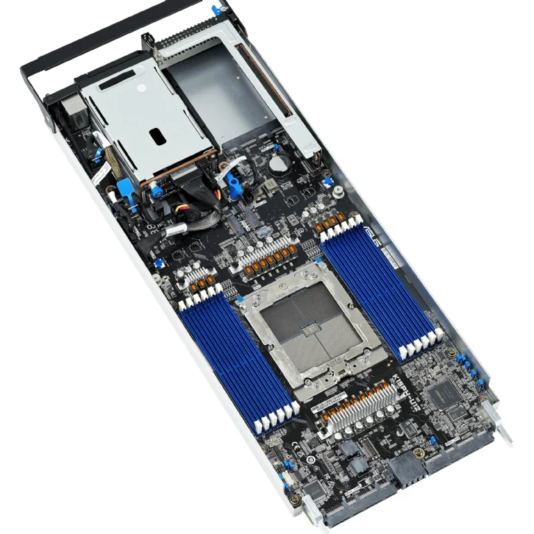 ASUS RS520QA-E13-RS8U 2U Quad Node Rackmount Single 9005 Series AMD EPYC Server - 8x Hot-Swap Bays - Redundant PSU