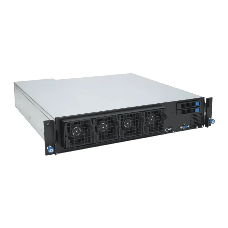ASUS EG520-E11-RS6-R 2U Rackmount Single Xeon 5th Gen Edge Server - Short Depth - Rear IO - Redundant PSU