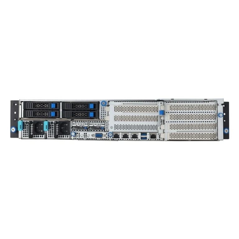 ASUS EG520-E11-RS6-F 2U Rackmount Single Xeon 5th Gen Edge Server - Short Depth - Front IO - Redundant PSU