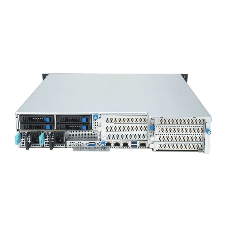 ASUS EG520-E11-RS10-R 2U Rackmount Single Xeon 5th Gen Edge Server - Short Depth - Rear IO - Redundant PSU