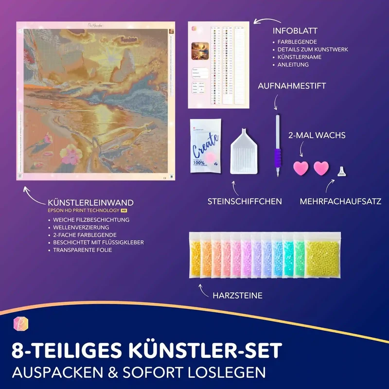 Diamond Painting - Was das Meer bewahrt