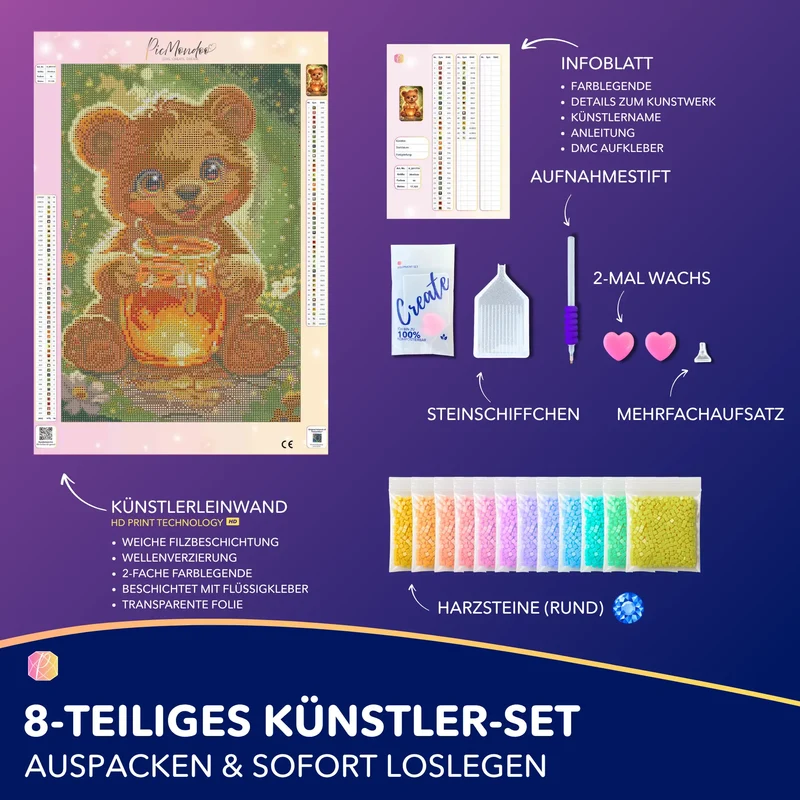 Diamond Painting - Es ist heute, mein Lieblingstag