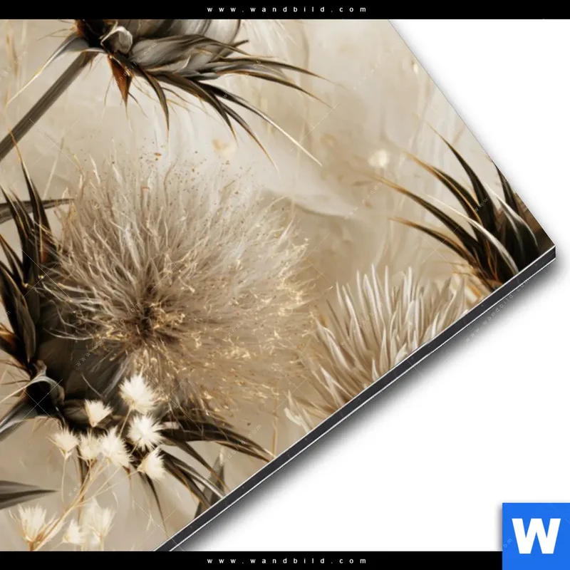 Alu-Dibond Bild | Wildblumen | Hochformat