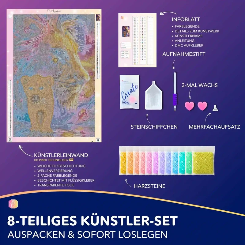 Diamond Painting - Dem Schicksal entgegen