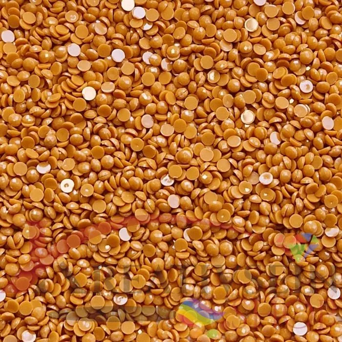 DMC 3853 Autumn Gold DK - runde Steine - Diamond Painting