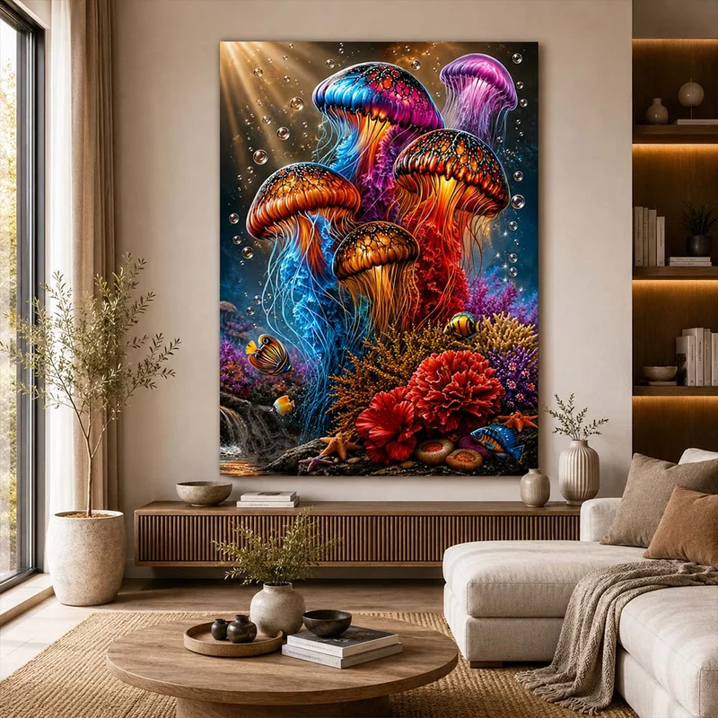 5D Diamond Painting – Leuchten der Tiefsee