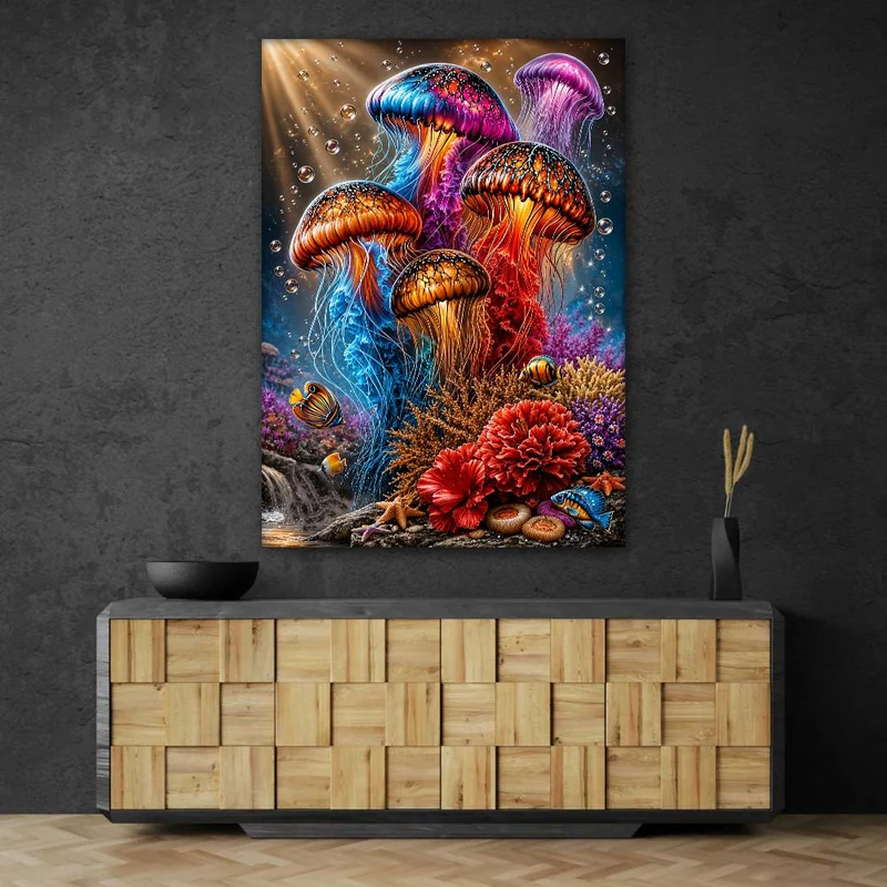 5D Diamond Painting – Leuchten der Tiefsee