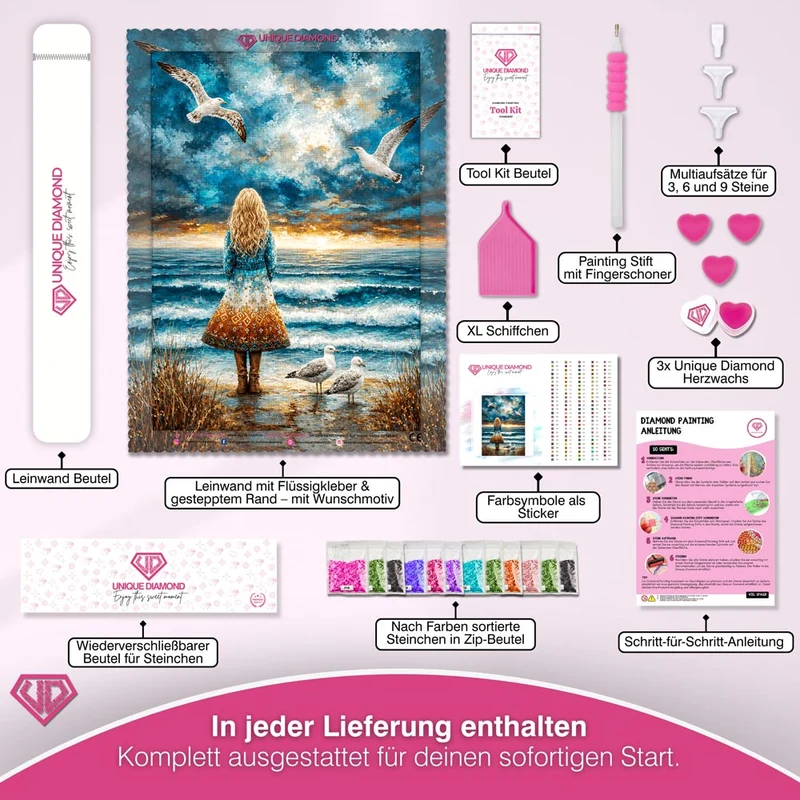 5D Diamond Painting – Sehnsucht am Horizont