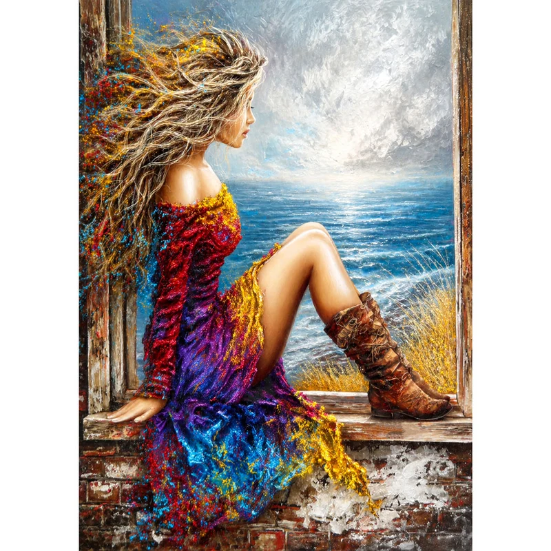 5D Diamond Painting – Farben des Fernwehs
