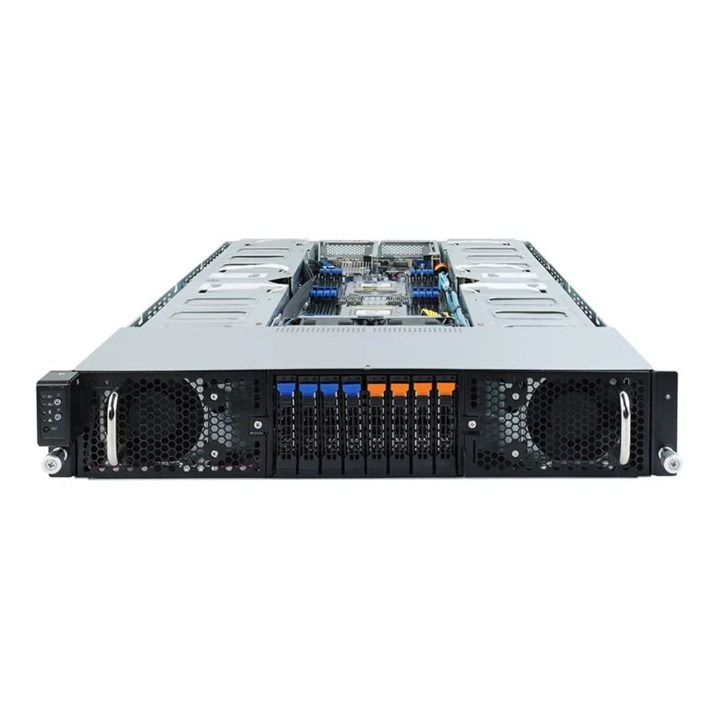 Gigabyte G292-Z44 2U Rackmount Dual 3rd Gen AMD ROME Server - 8x Hot-Swap Bays - Redundant PSU