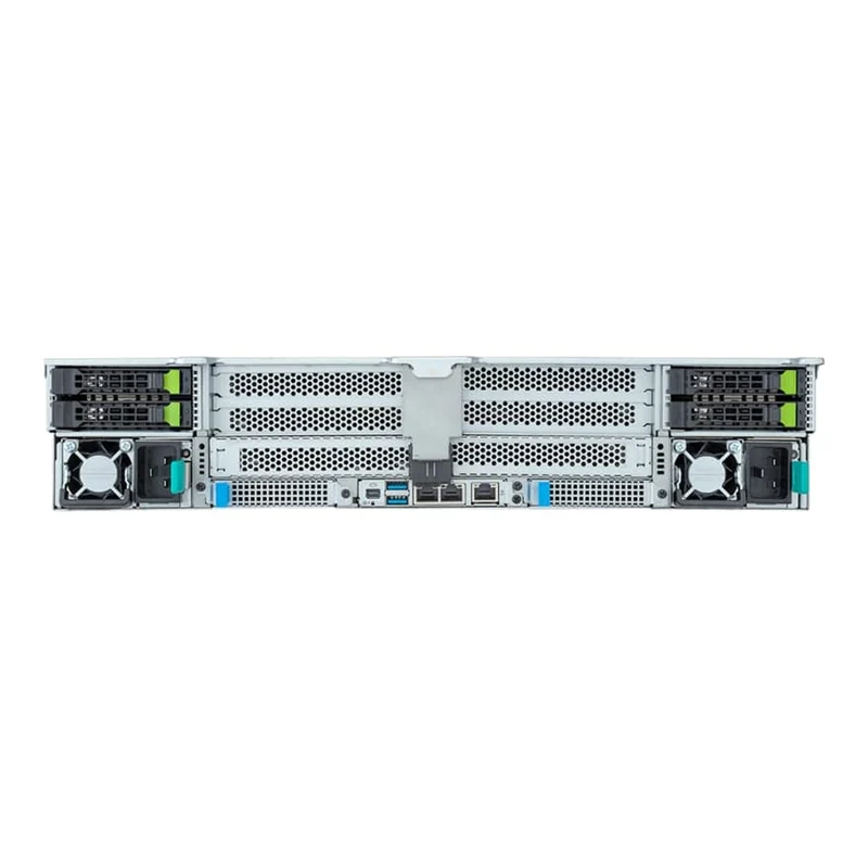 Gigabyte E283-Z90 2U Rackmount Dual Socket 4th Gen AMD GENOA Server - Short Depth Edge Platform - Redundant PSU