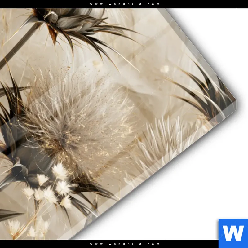 Acrylglasbild | Wildblumen | Hochformat