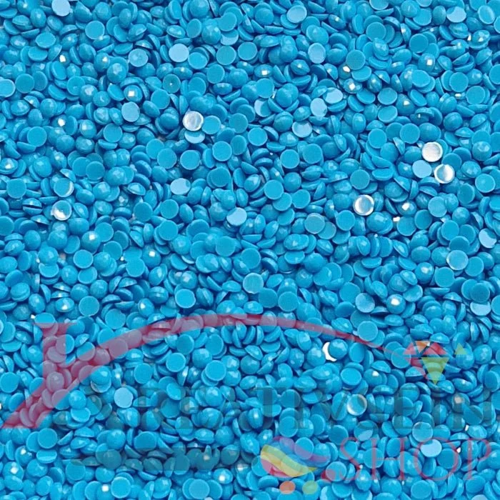 DMC 3846 Bright Turquoise LT - runde Steine - Diamond Painting