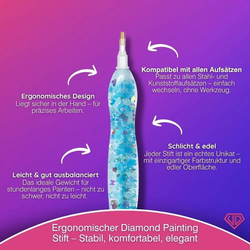 Diamond Painting Ergonomischer Leuchtstift – Polarlicht