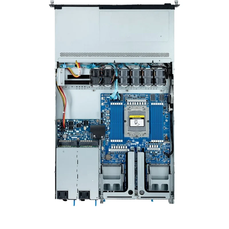 Gigabyte R163-Z30 1U Rackmount Single Socket 4th Gen AMD GENOA Server - 4x Hot-Swap Bays - Redundant PSU