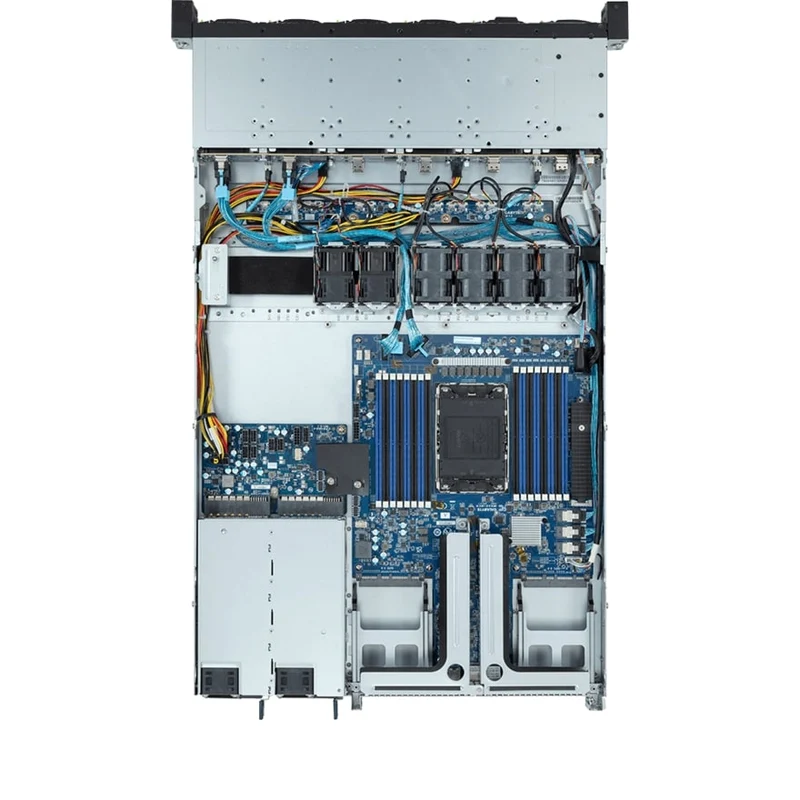 Gigabyte R163-S32 1U Rackmount Single Socket 4th Gen Intel Xeon Scalable Server - 12x Hot-Swap Bays - Redundant PSU