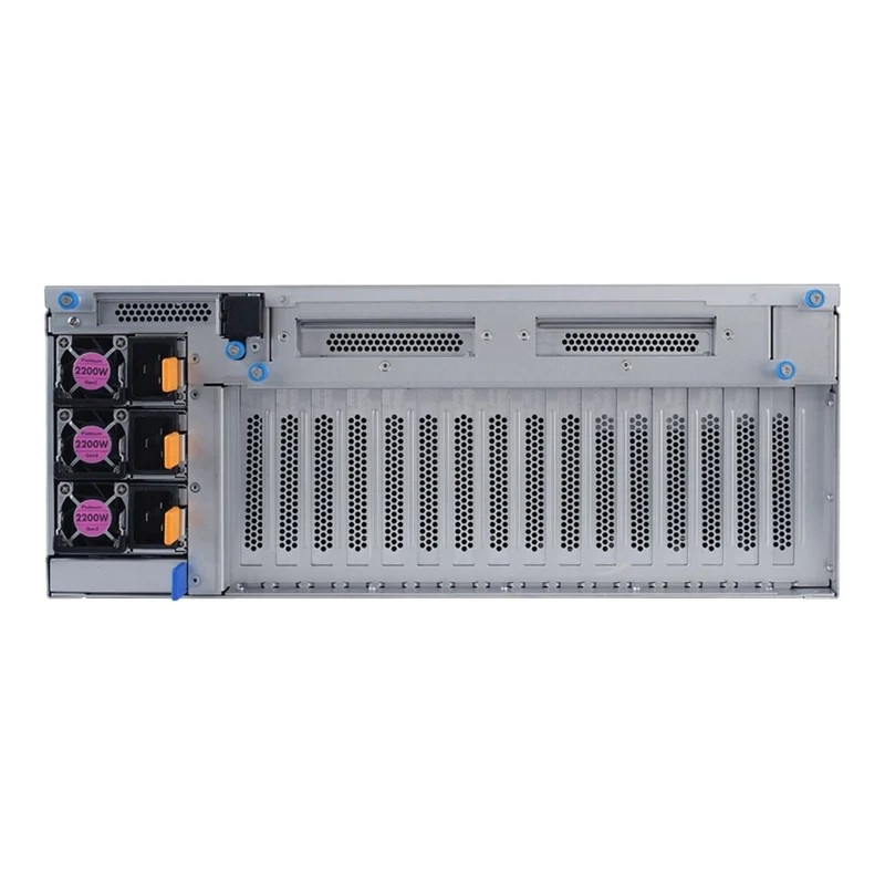 Gigabyte G482-Z54 4U Rackmount Dual 3rd Gen AMD ROME Server - Multi-GPU Support - 8x Hot-Swap Bays - Redundant PSU