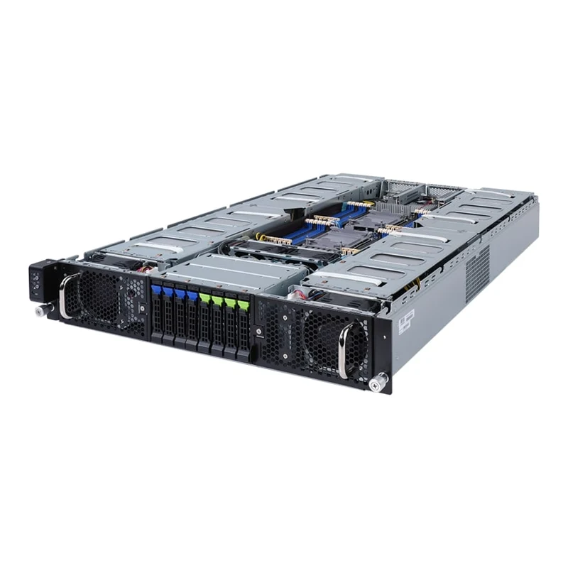 Gigabyte G292-280 2U Rackmount Dual 3rd Gen Intel Xeon Scalable Server - 8x Hot-Swap Bays - Redundant PSU