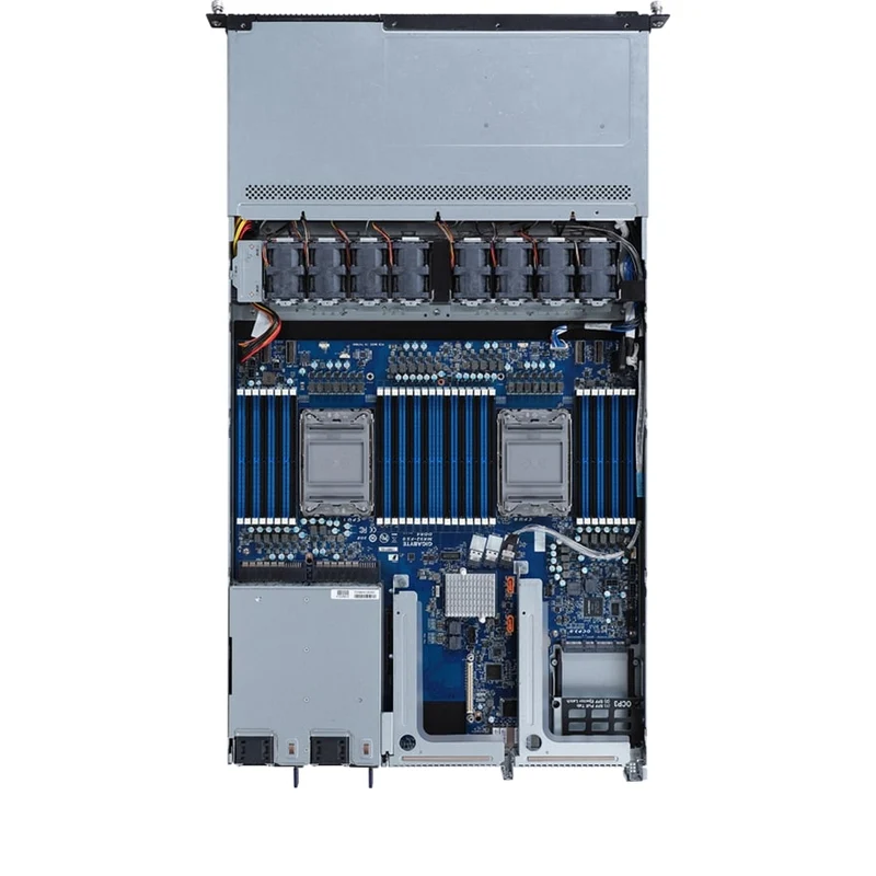 Gigabyte R182-340 1U Rackmount Dual 3rd Gen Intel Xeon Scalable Server - 4x Hot-Swap Bays - Redundant PSU