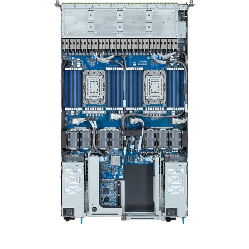 Gigabyte S183-SH0 1U Rackmount Dual Socket 4th Gen Intel Xeon Scalable Server - 32x E1.S Hot-Swap Bays - Redundant PSU